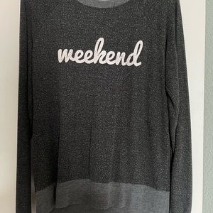 Grey long sleeve sweatshirt size small
